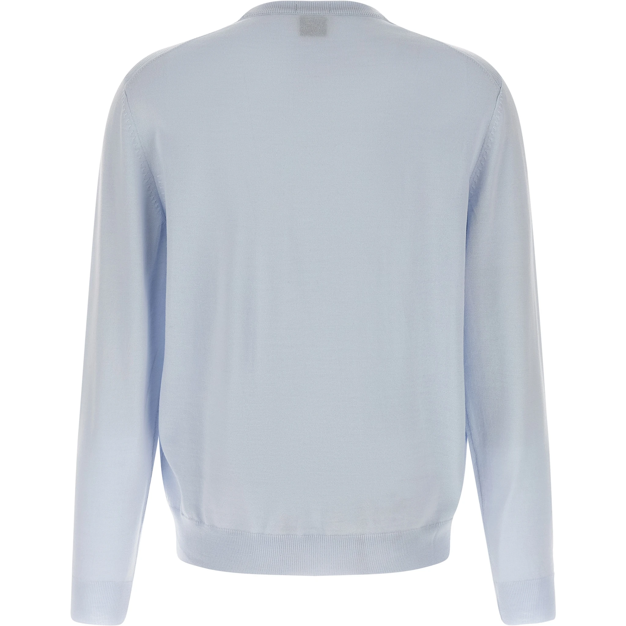 Blue Virgin Wool Cardigan