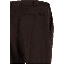 Brown Wool Two-Piece Suit