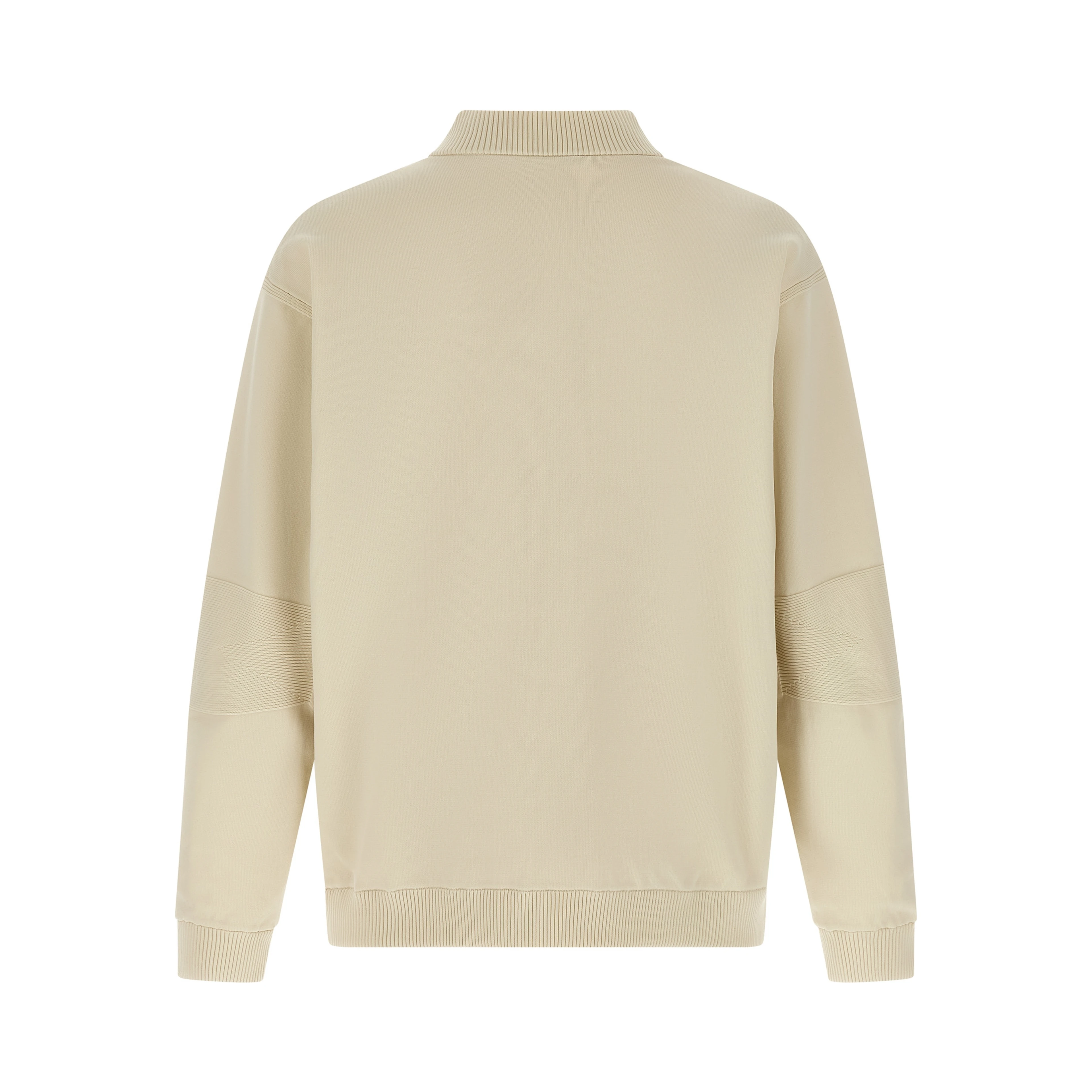 Beige Polyamide Bomber