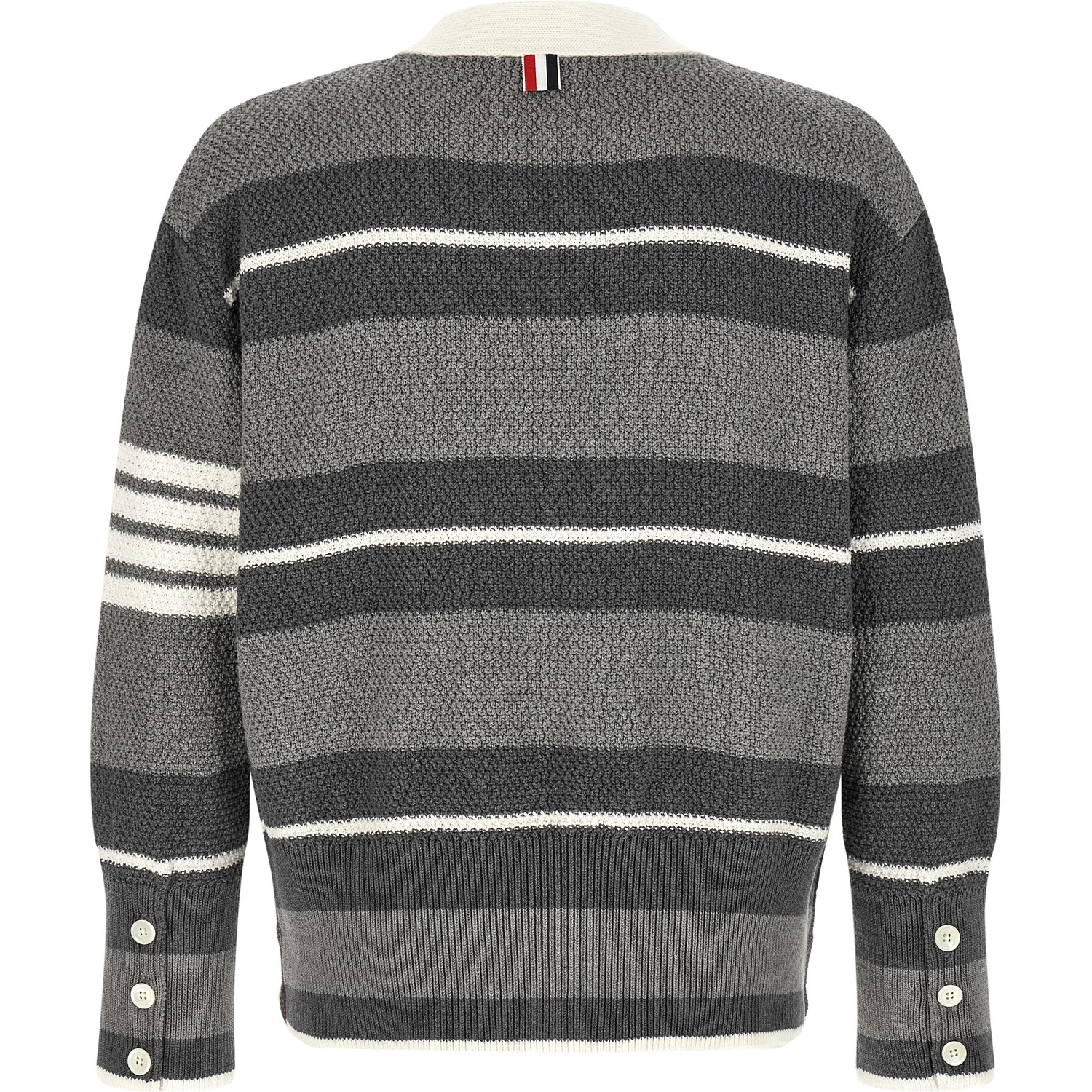 Gray Cotton Cardigan