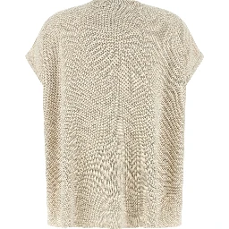 Gold Cotton Cardigan