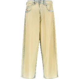 Beige Lyocell Jeans Denim