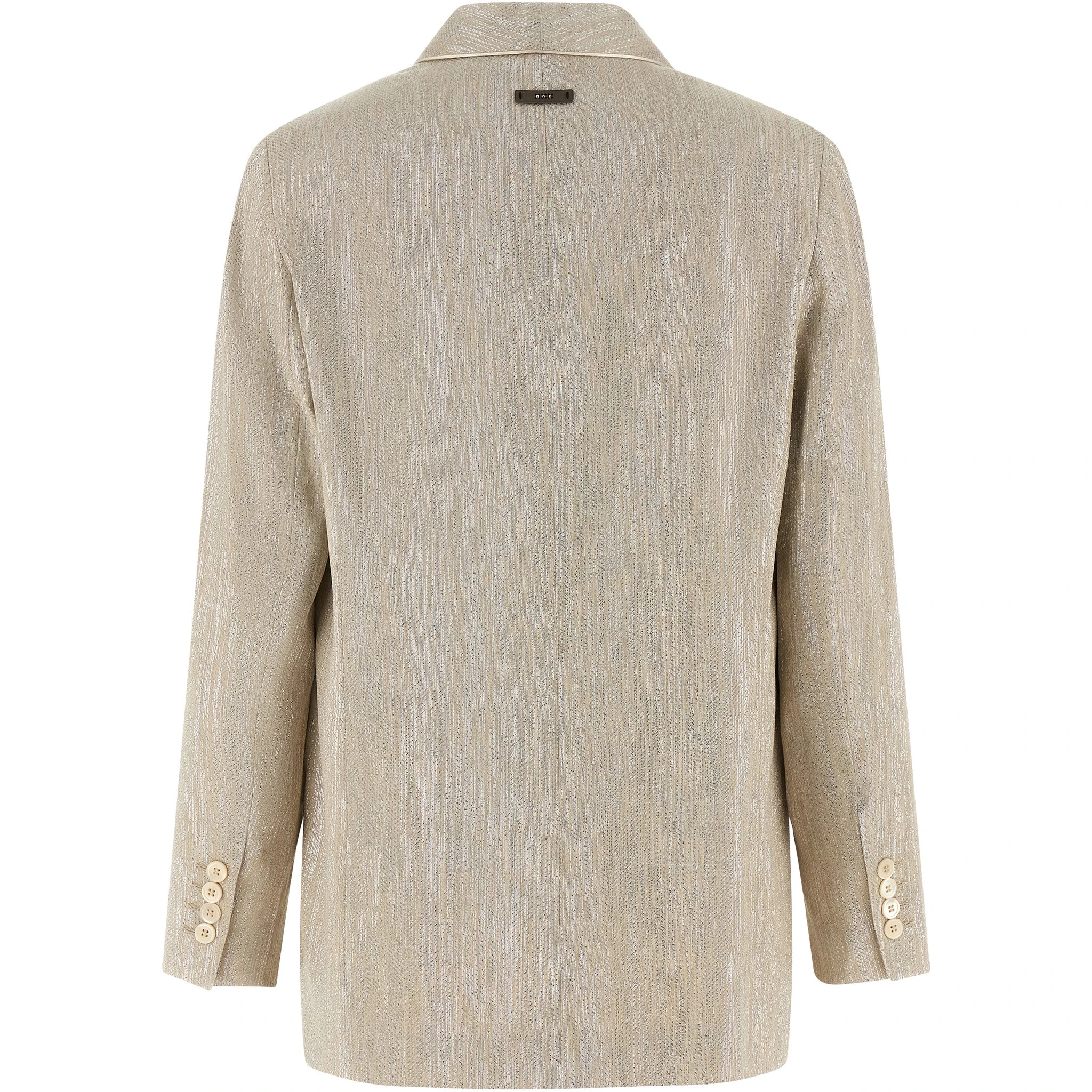 Beige Viscose Blazer