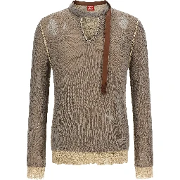 Gray Cotton Cardigan