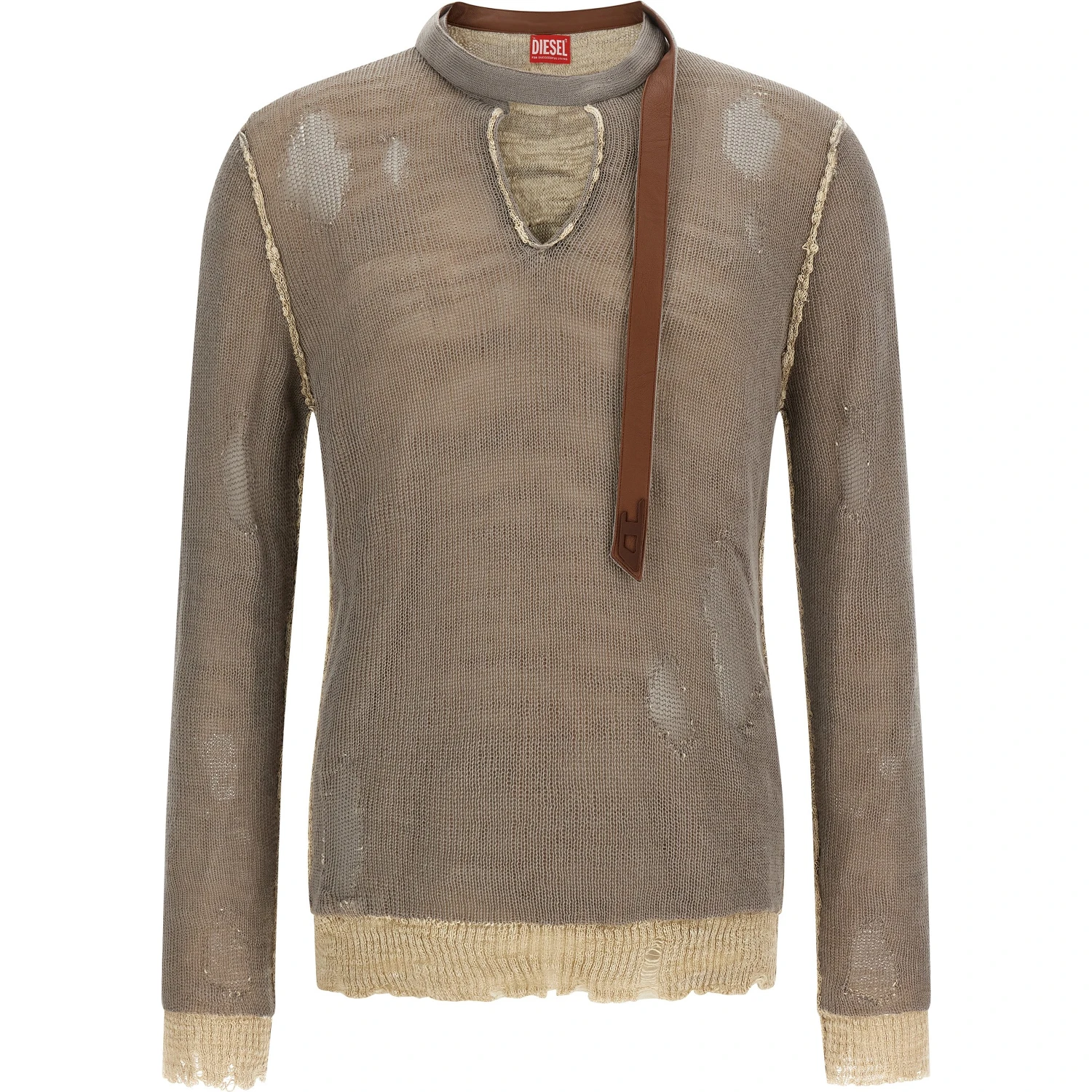 Gray Cotton Cardigan