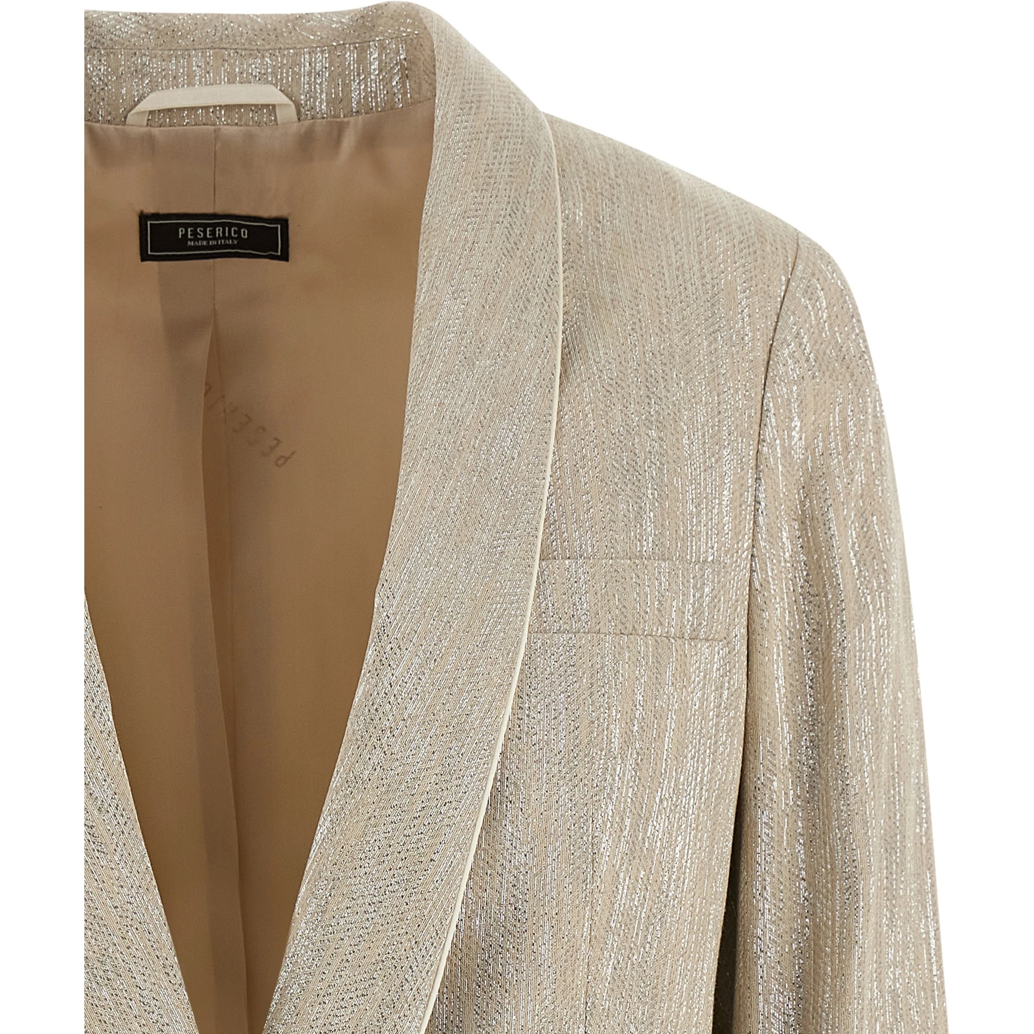 Beige Viscose Blazer