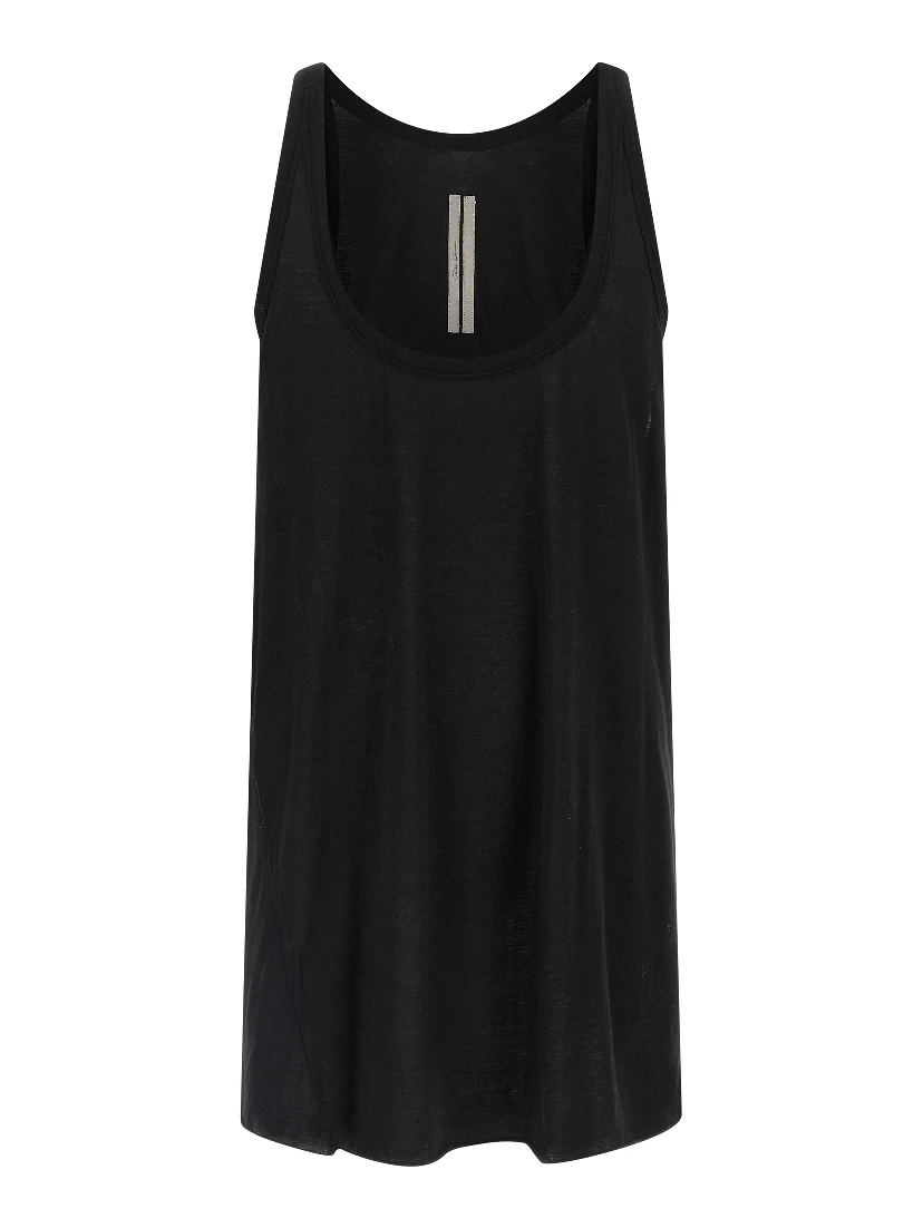 Black Cotton Tank Tops