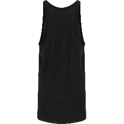 Black Cotton Tank Tops