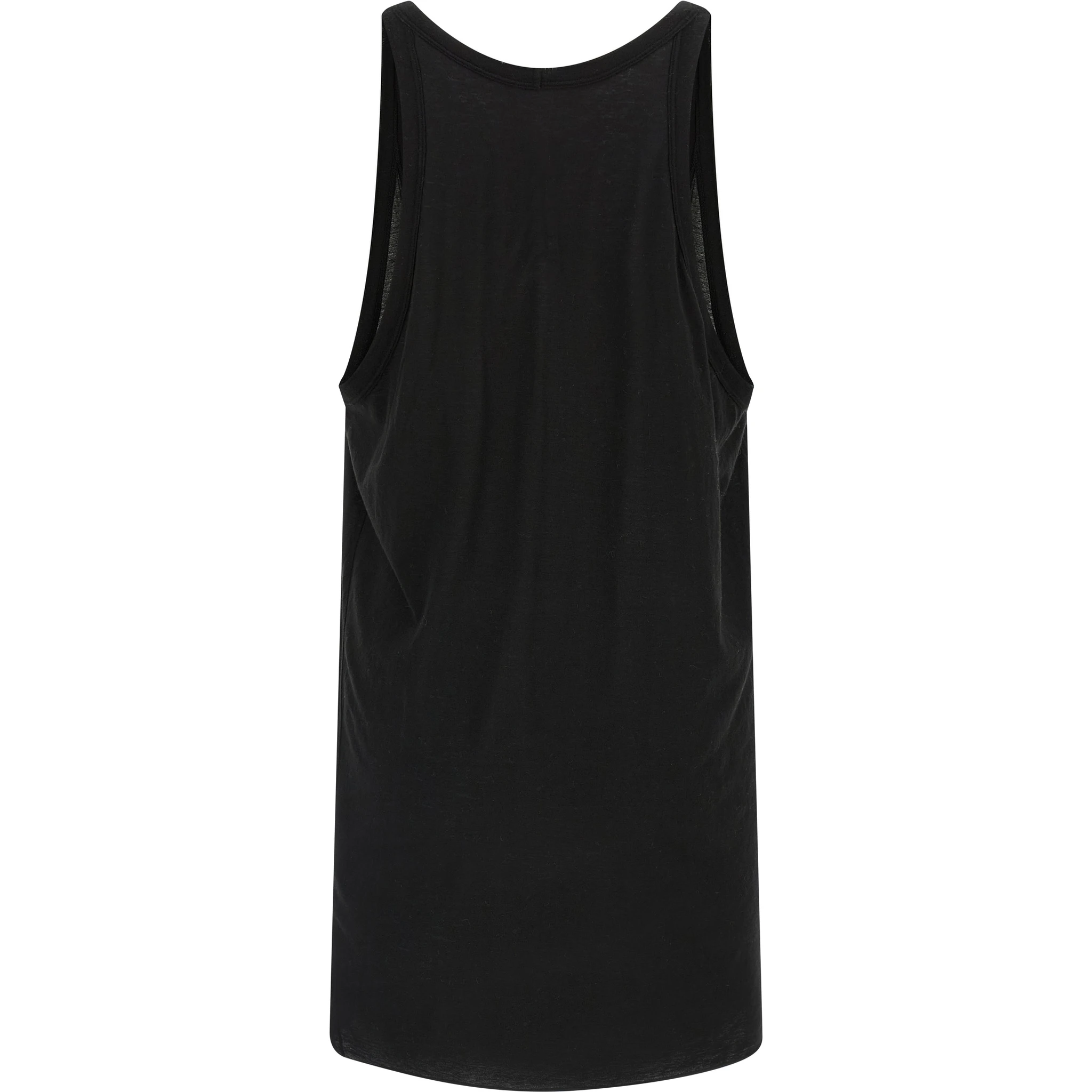 Black Cotton Tank Tops