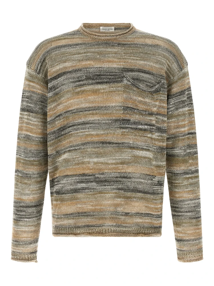 Gray Linen Cardigan