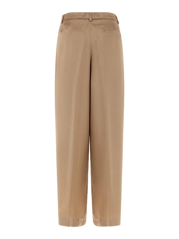 Beige Viscose Casual Pants alternative