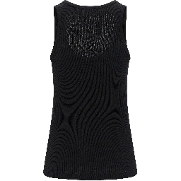 Black Cotton Tank Tops