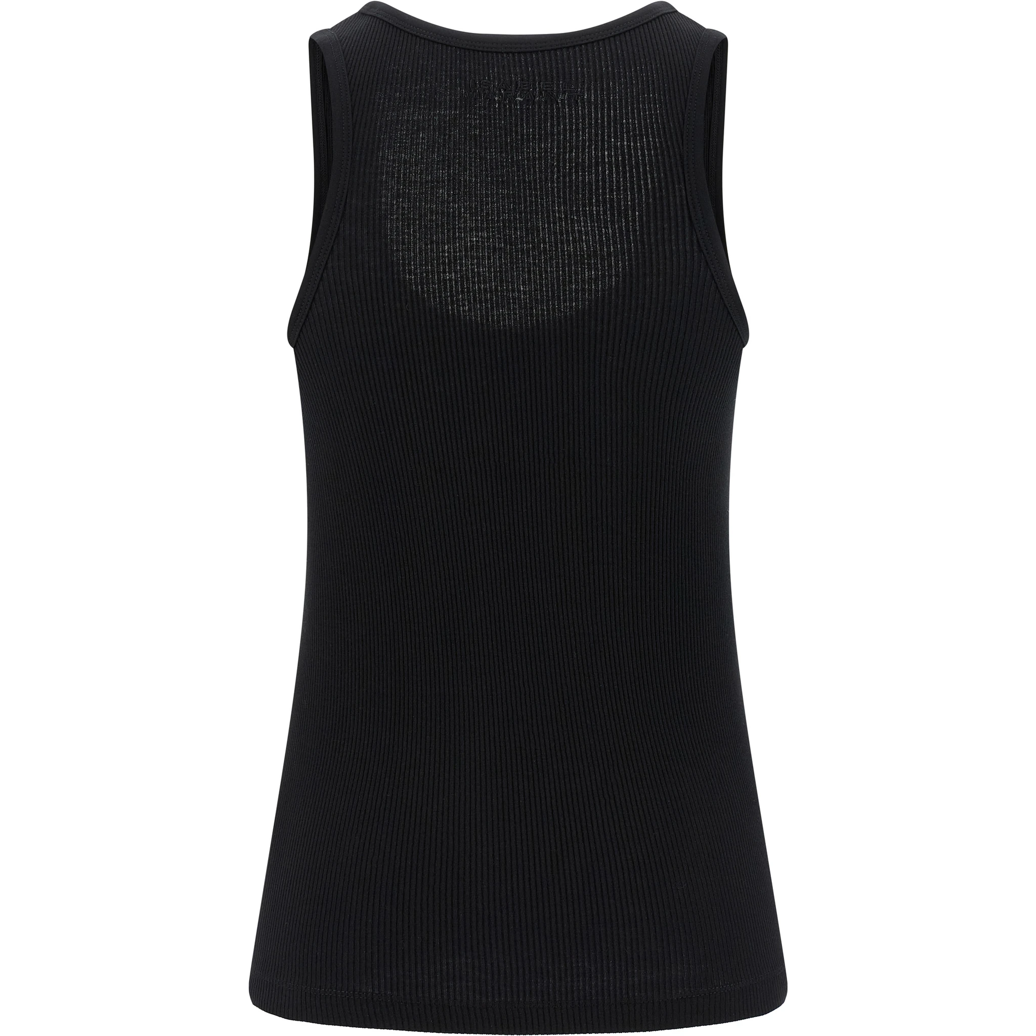 Black Cotton Tank Tops
