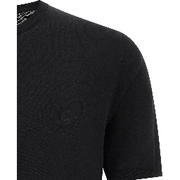 Black Cotton Cardigan