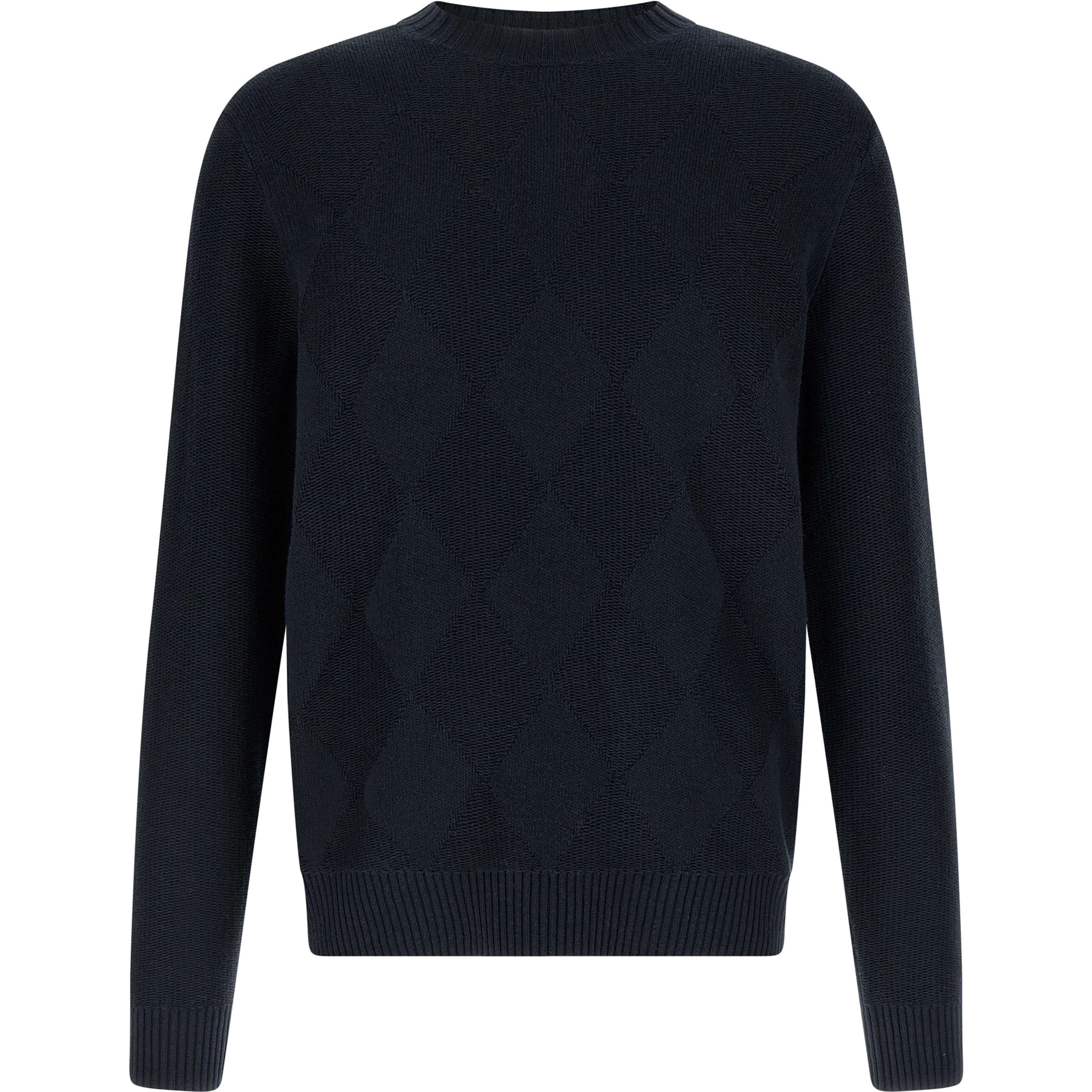 Blue Cotton Cardigan