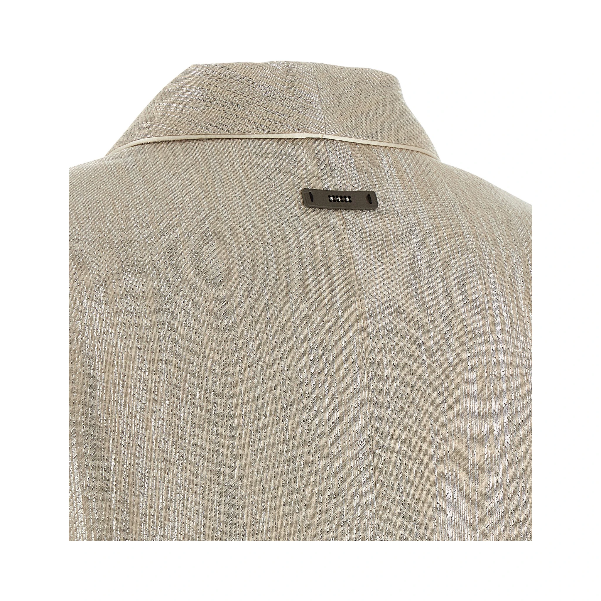 Beige Viscose Blazer