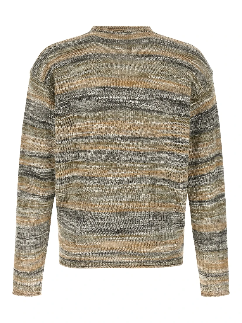 Gray Linen Cardigan