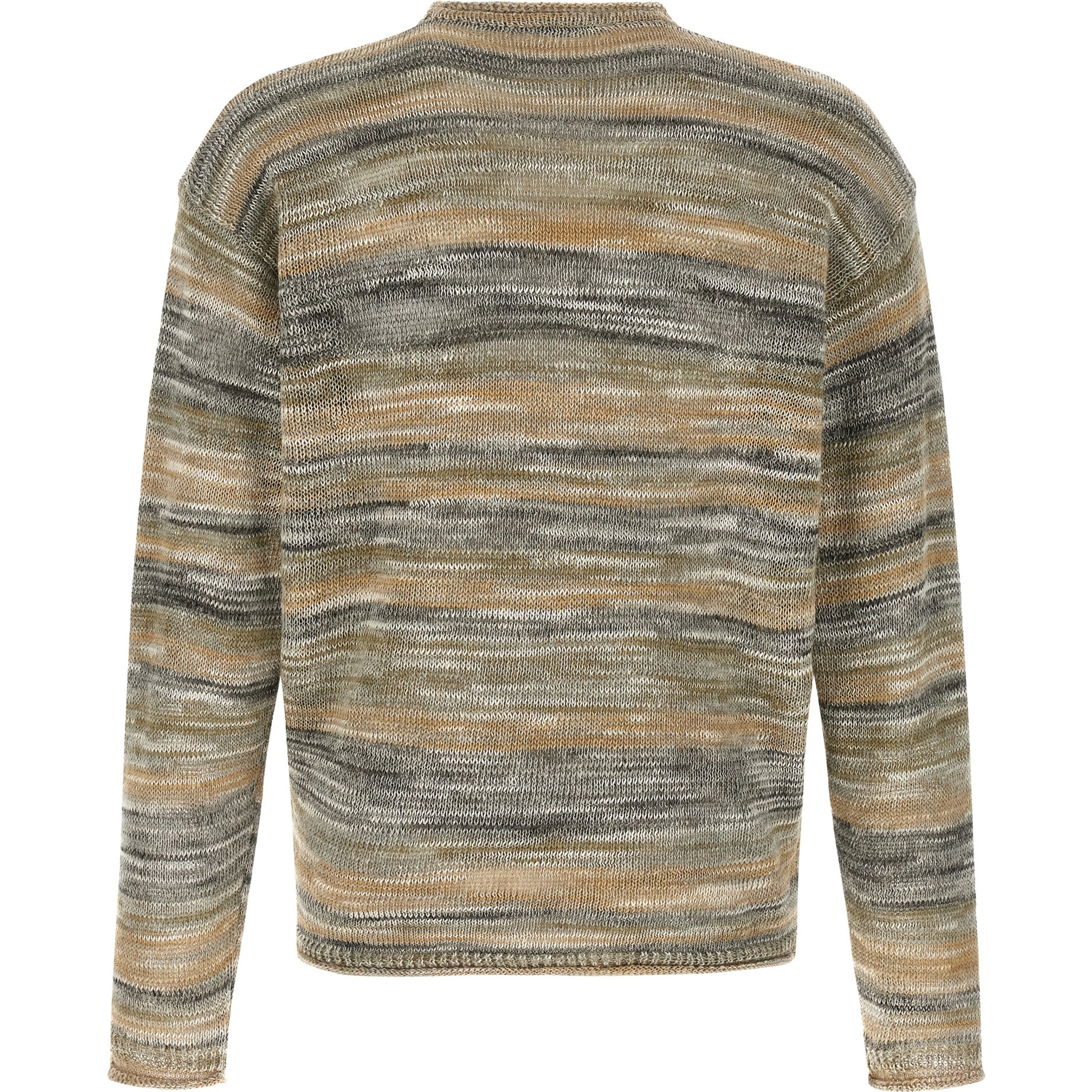 Gray Linen Cardigan