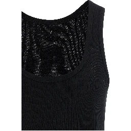 Black Cotton Tank Tops