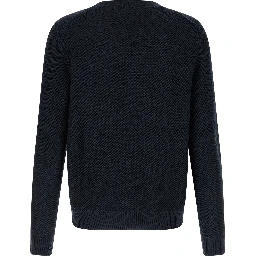 Blue Cotton Cardigan