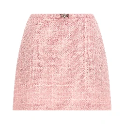 Multicolor Virgin Wool Long Skirt
