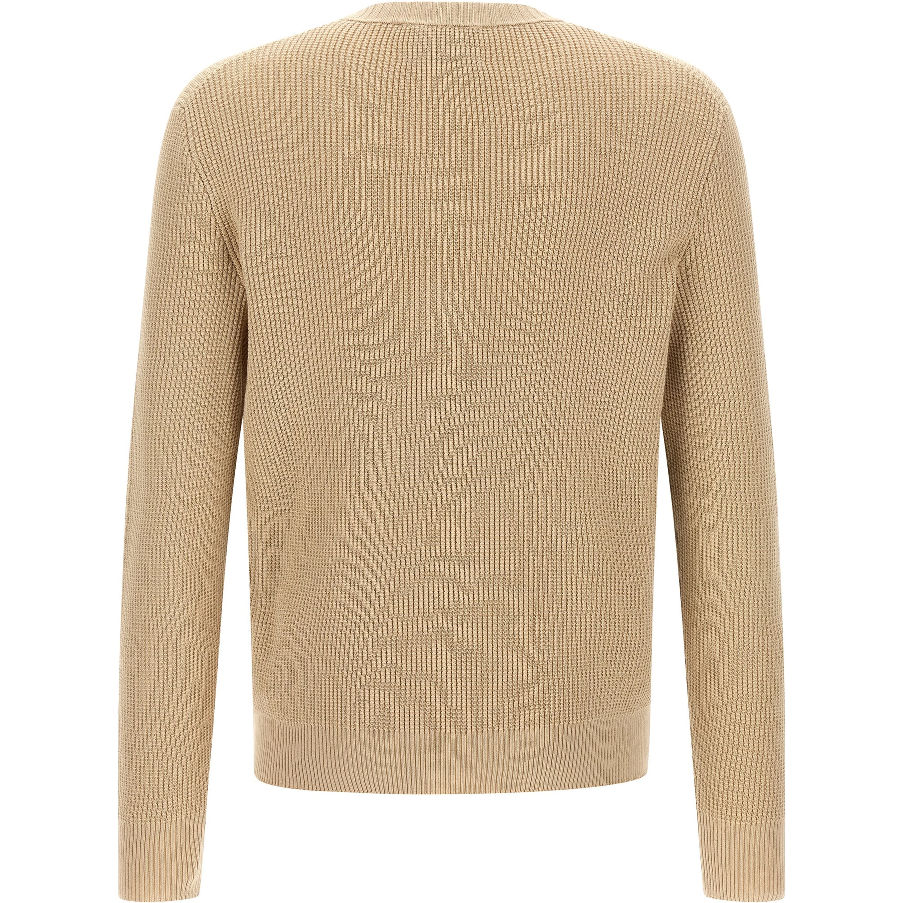 Beige Cotton Cardigan