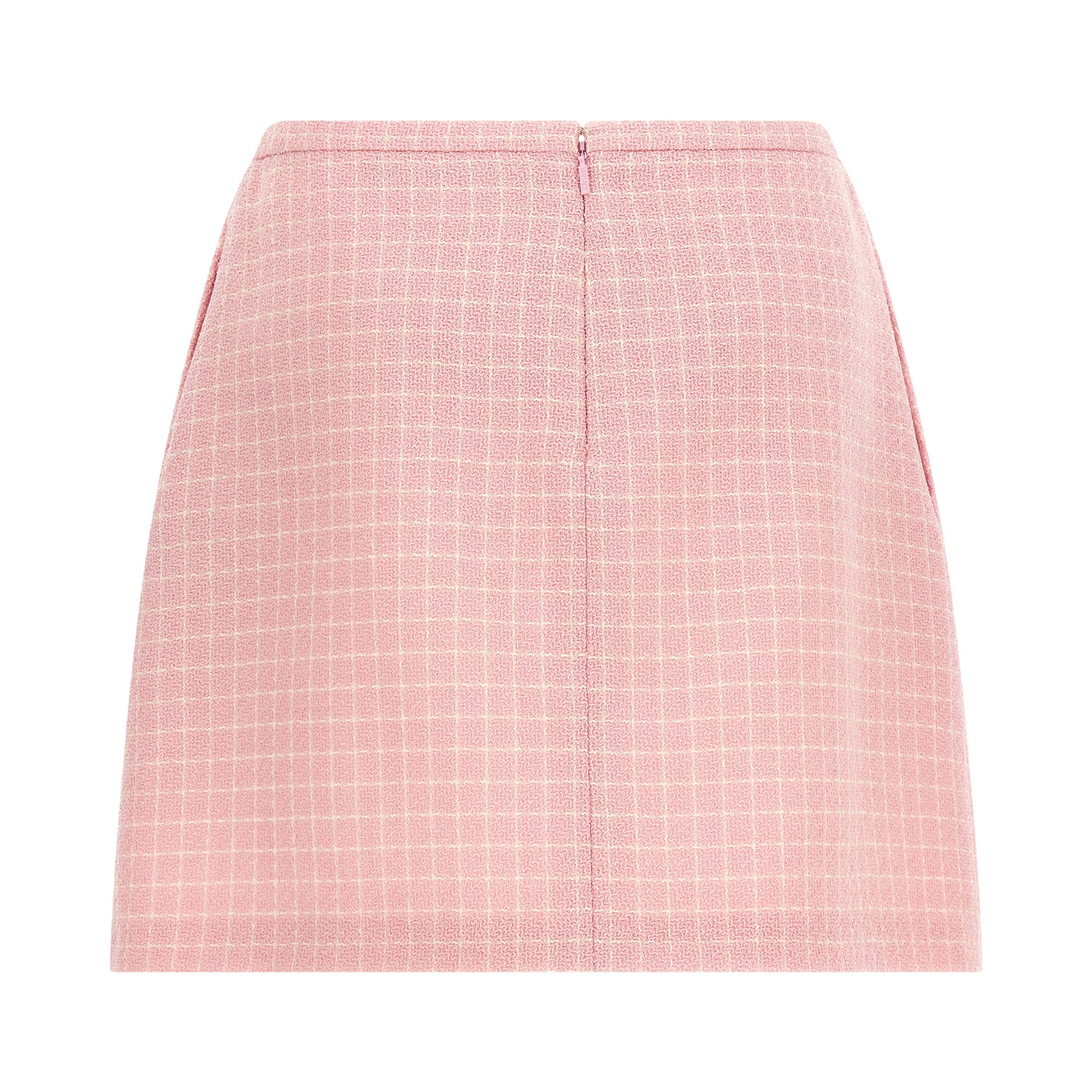 Multicolor Virgin Wool Long Skirt