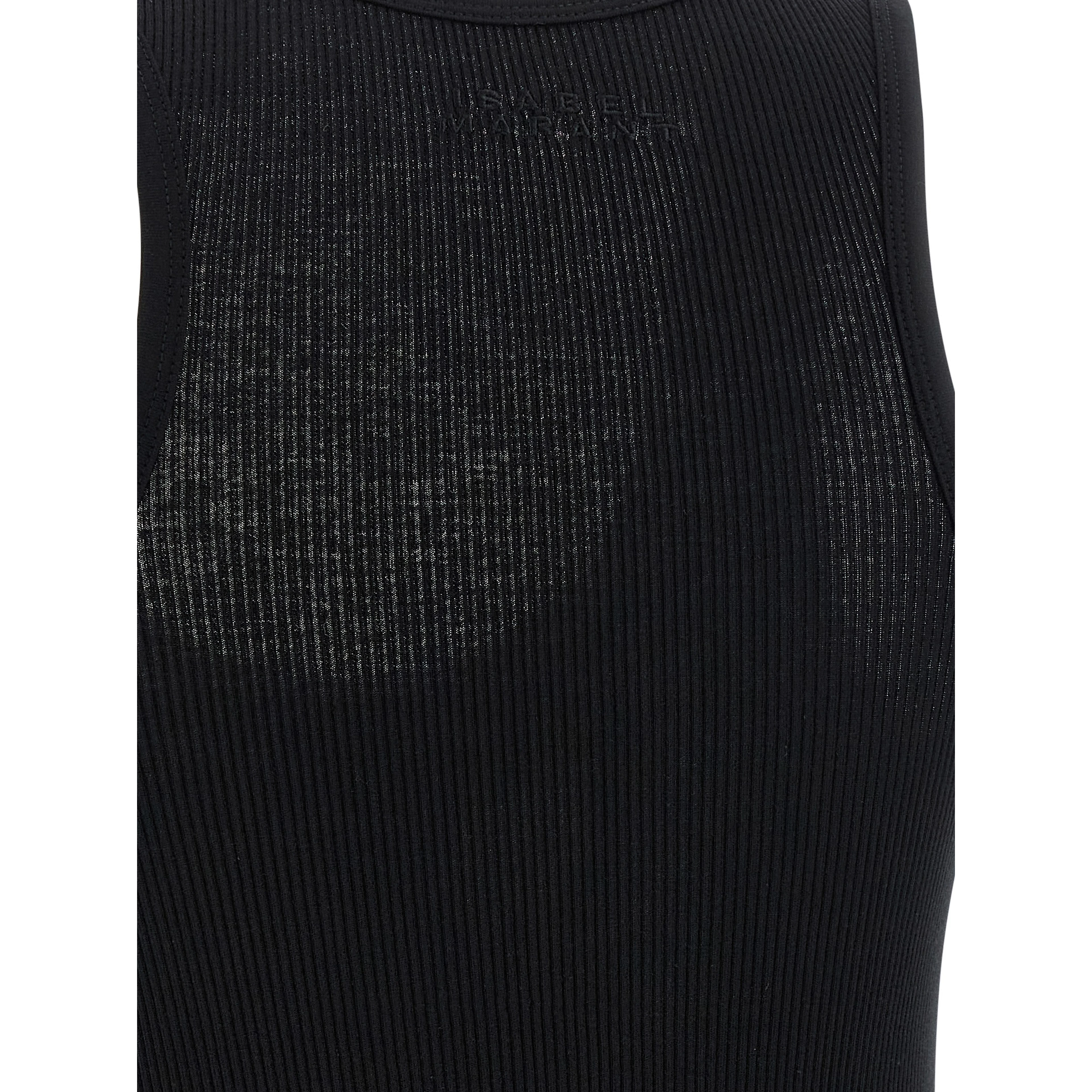 Black Cotton Tank Tops