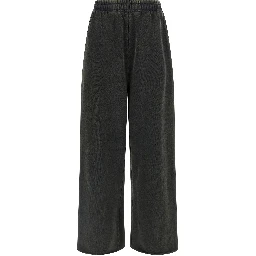 Black Cotton Joggers (Workout Pants)