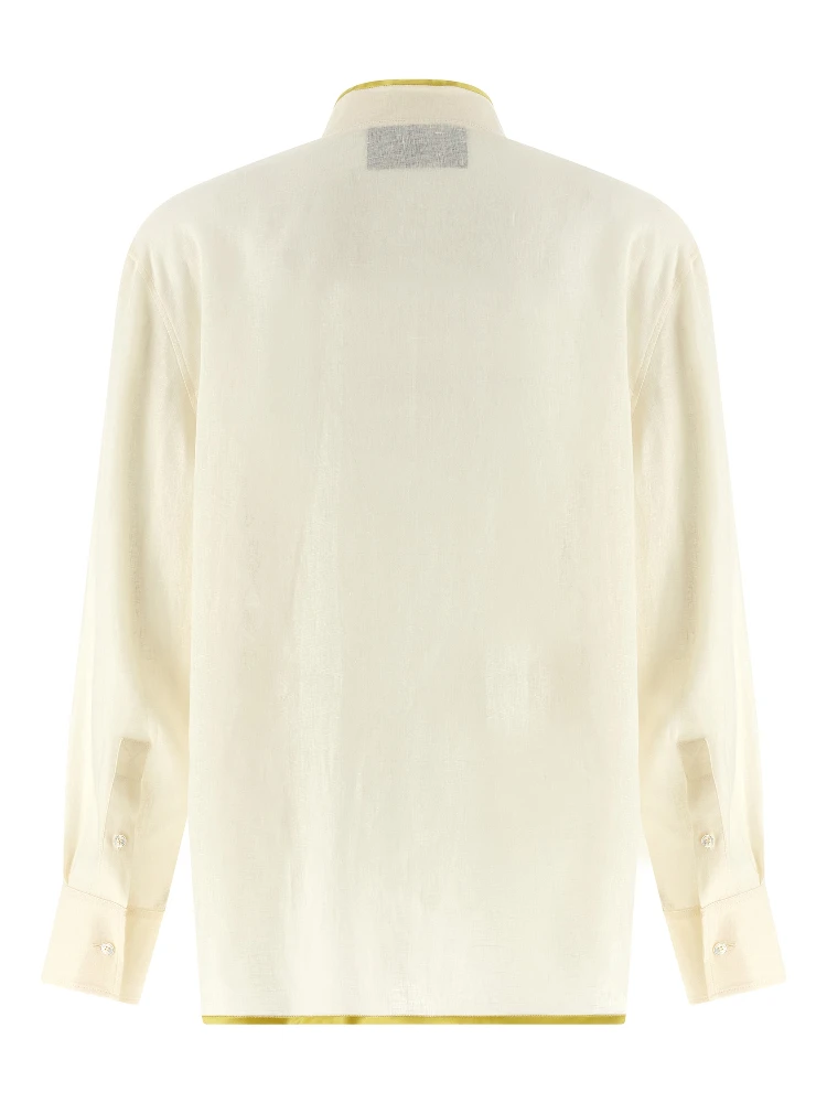Beige Linen Blouse alternative