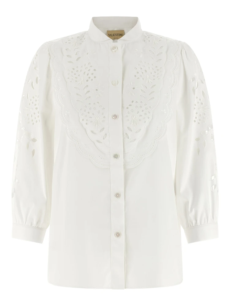 White Cotton Blouse