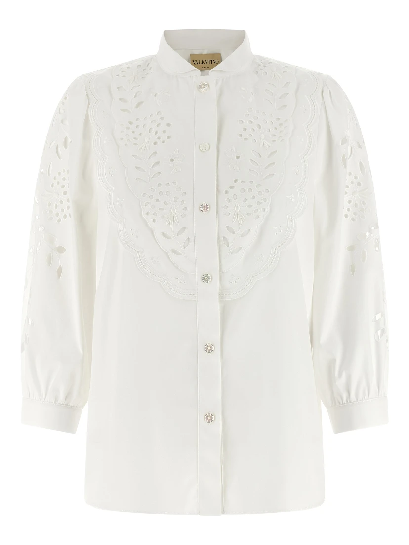 White Cotton Blouse