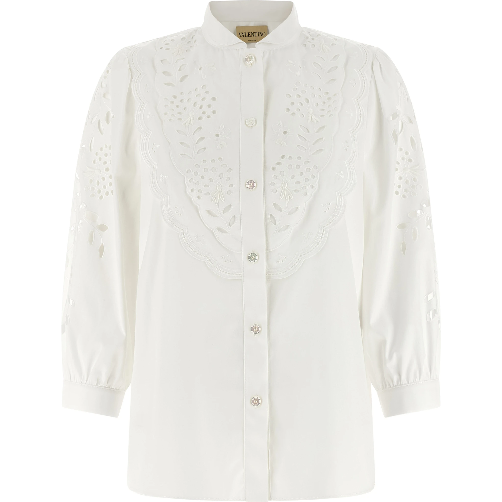 White Cotton Blouse