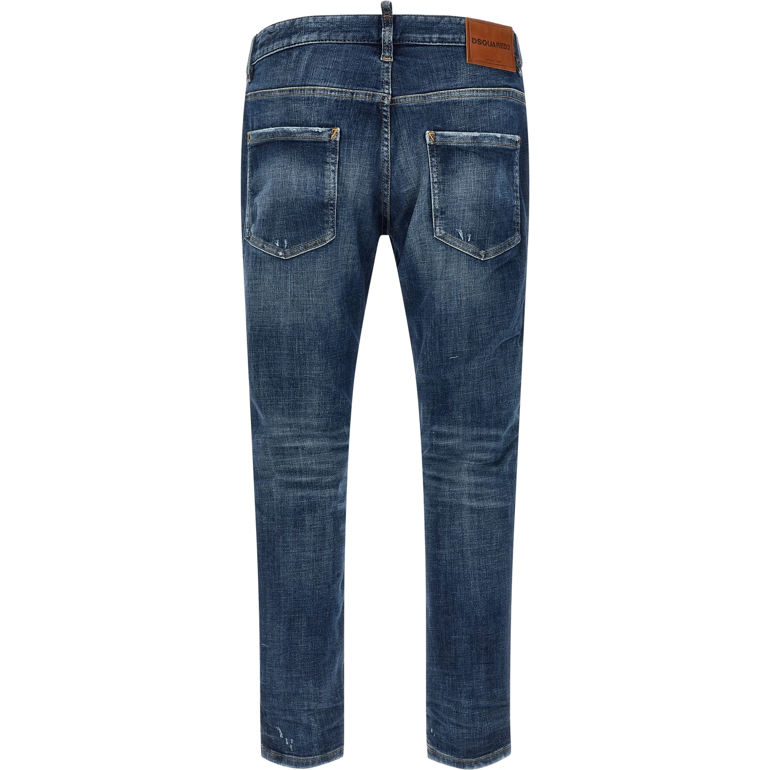 Blue Cotton Jeans Denim
