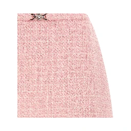 Multicolor Virgin Wool Long Skirt