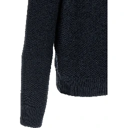 Blue Cotton Cardigan