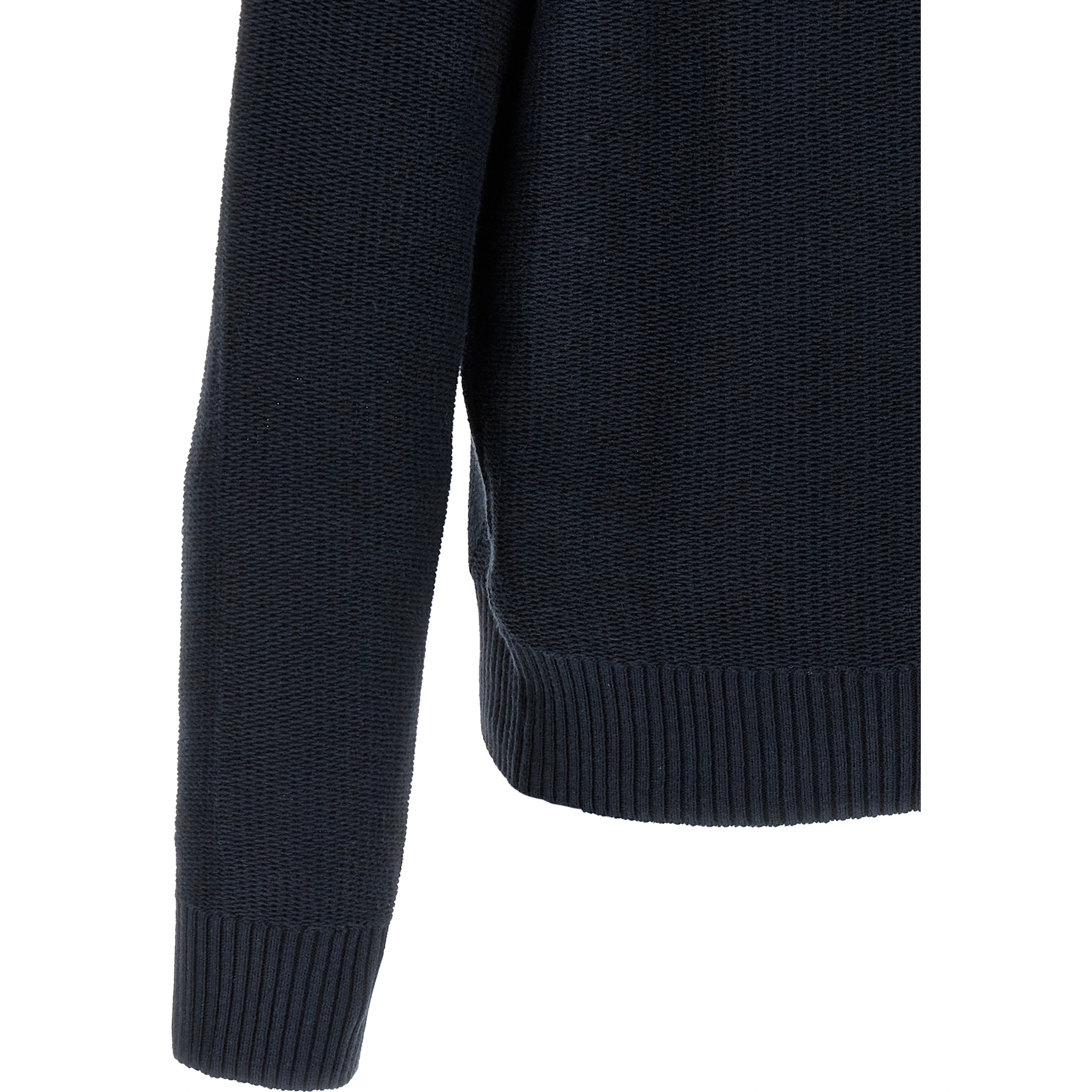 Blue Cotton Cardigan