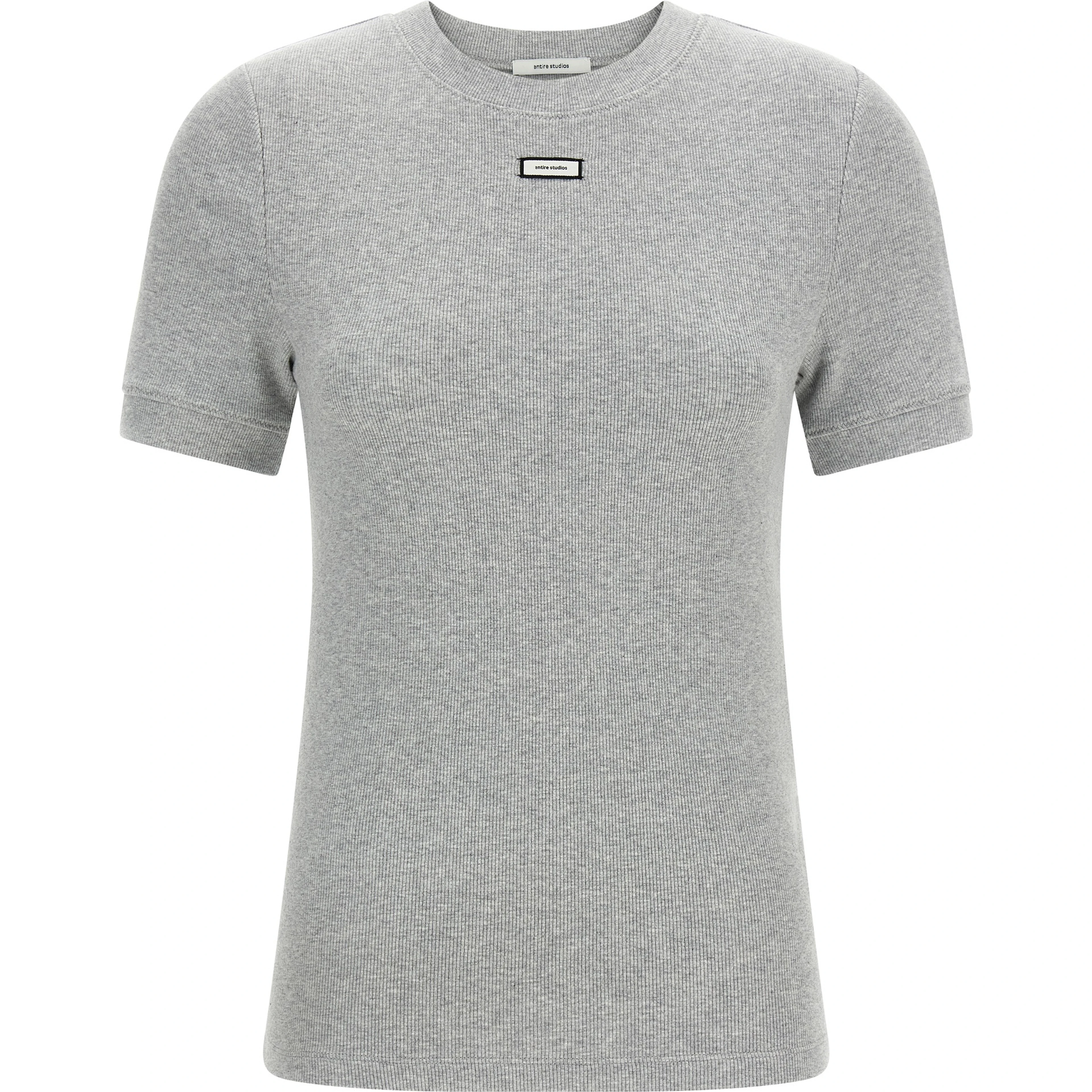 Gray Cotton T-Shirt