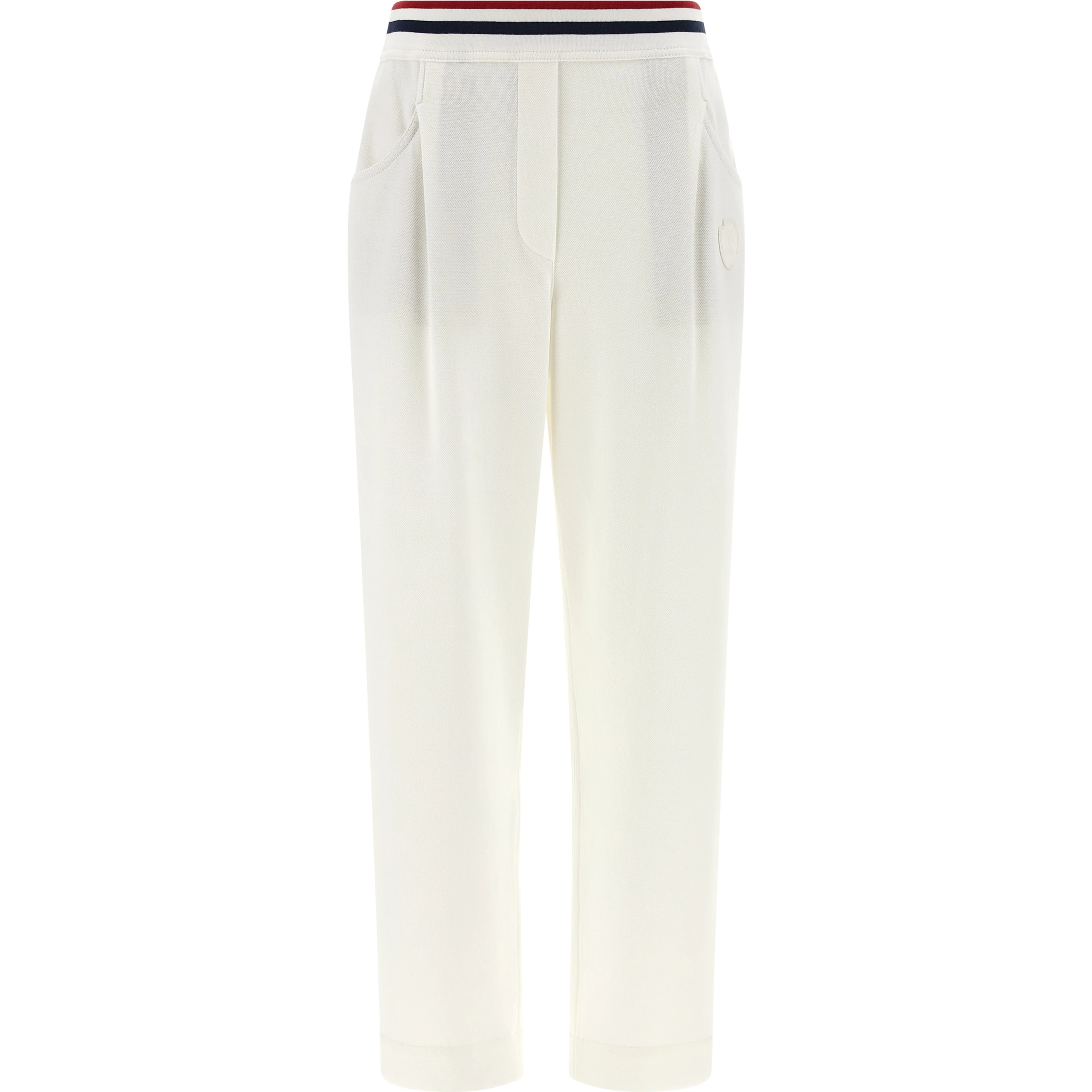 White Cotton Joggers (Workout Pants)