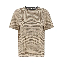 Multicolor Linen T-Shirt