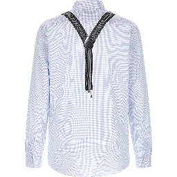 Blue Cotton Blouse
