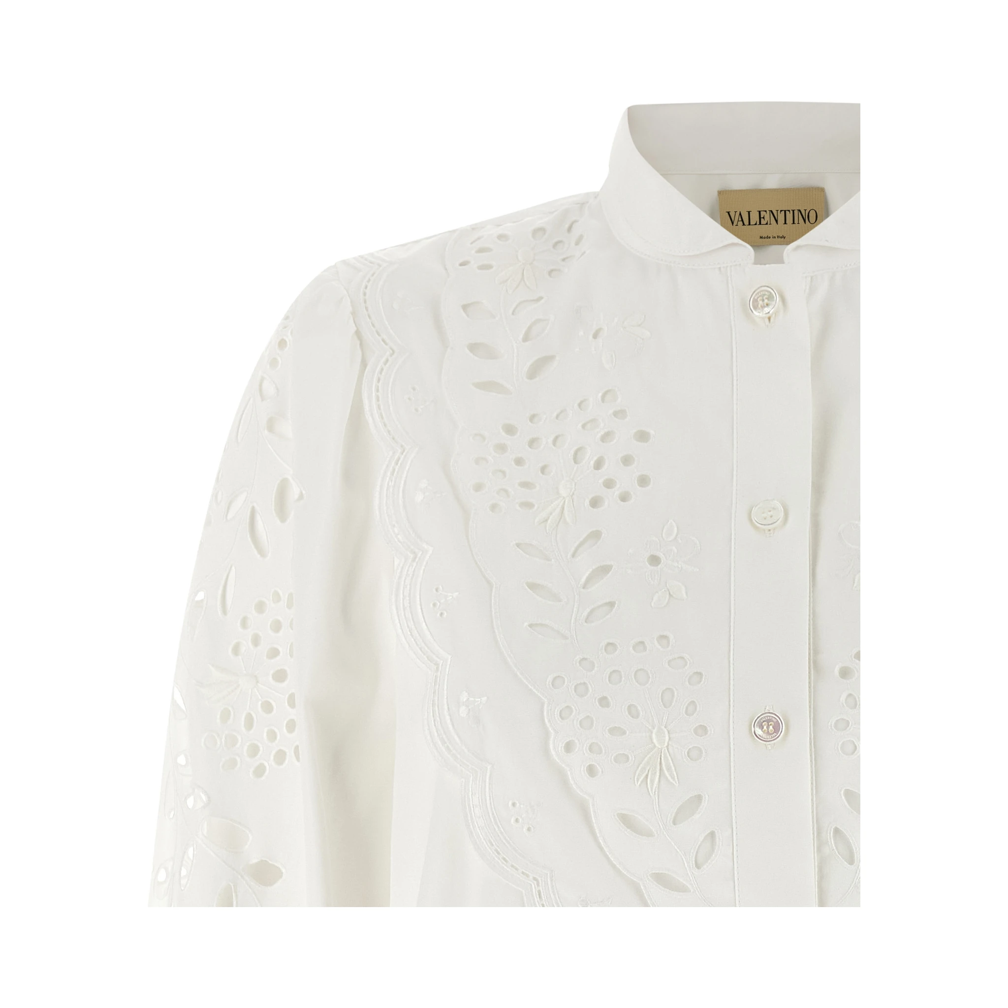 White Cotton Blouse