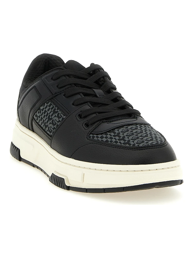 Black Polyester Low Top Sneakers alternative