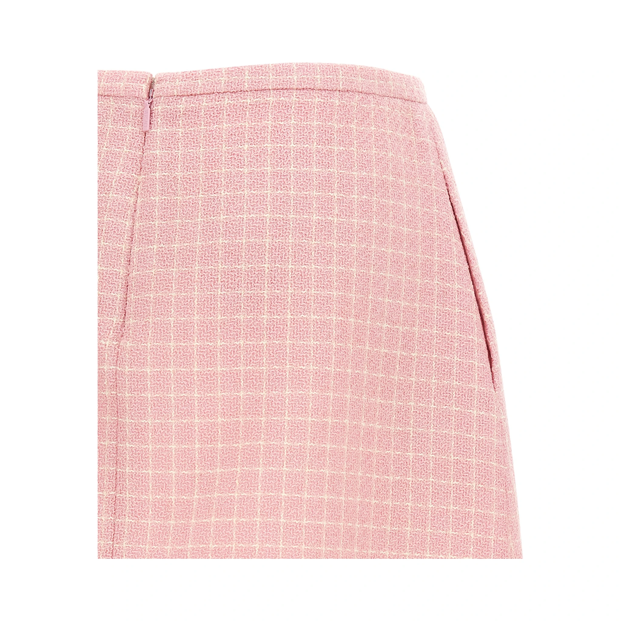 Multicolor Virgin Wool Long Skirt