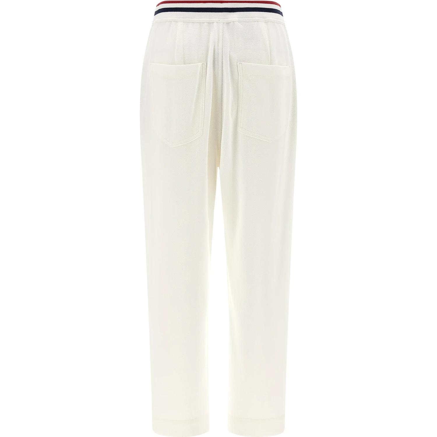 White Cotton Joggers (Workout Pants)