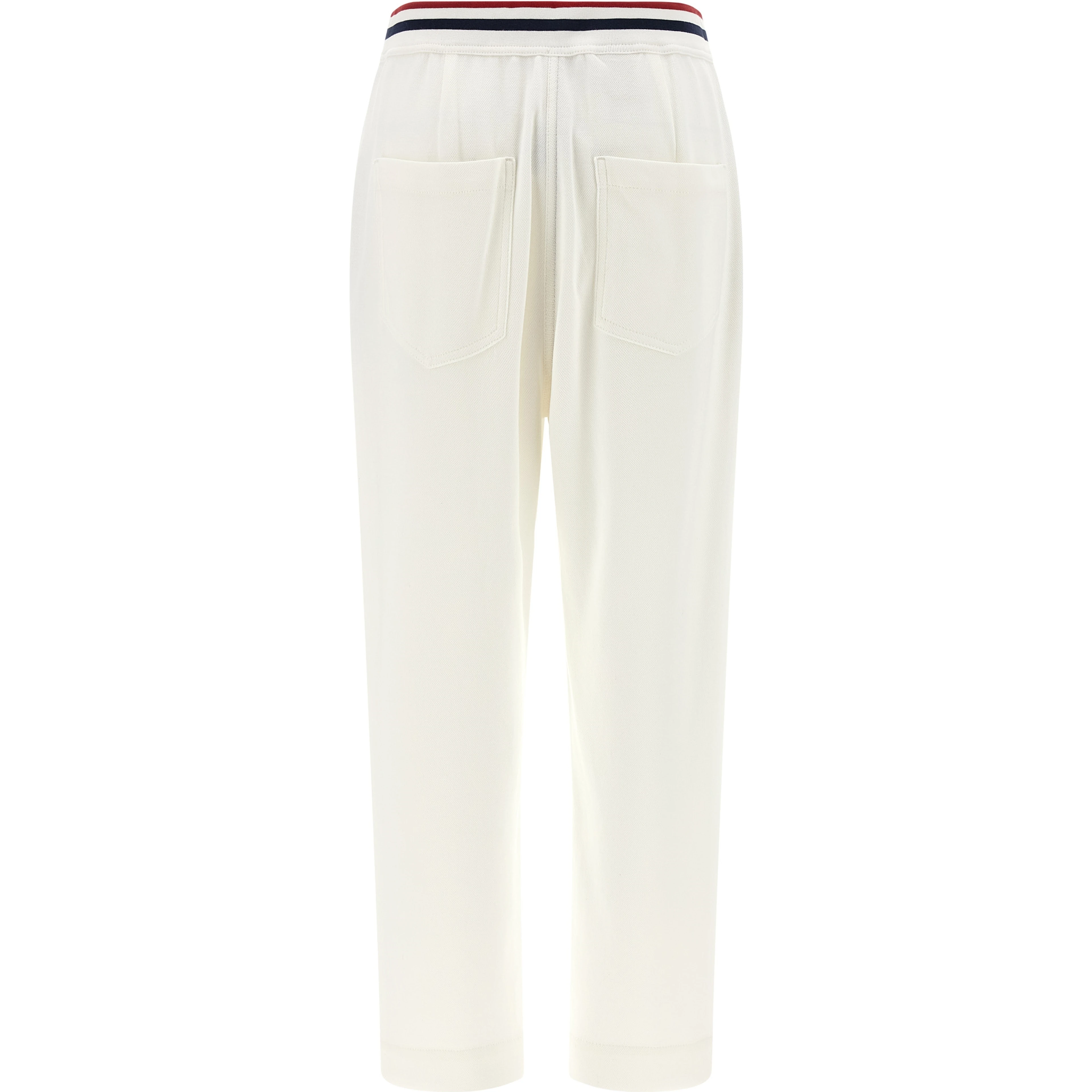 White Cotton Joggers (Workout Pants)