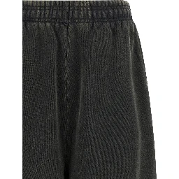 Black Cotton Joggers (Workout Pants)