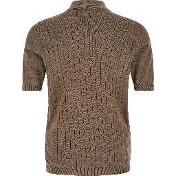 Brown Cotton Blouse