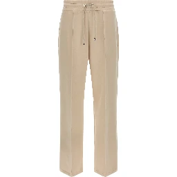 Beige Cotton Joggers (Workout Pants)