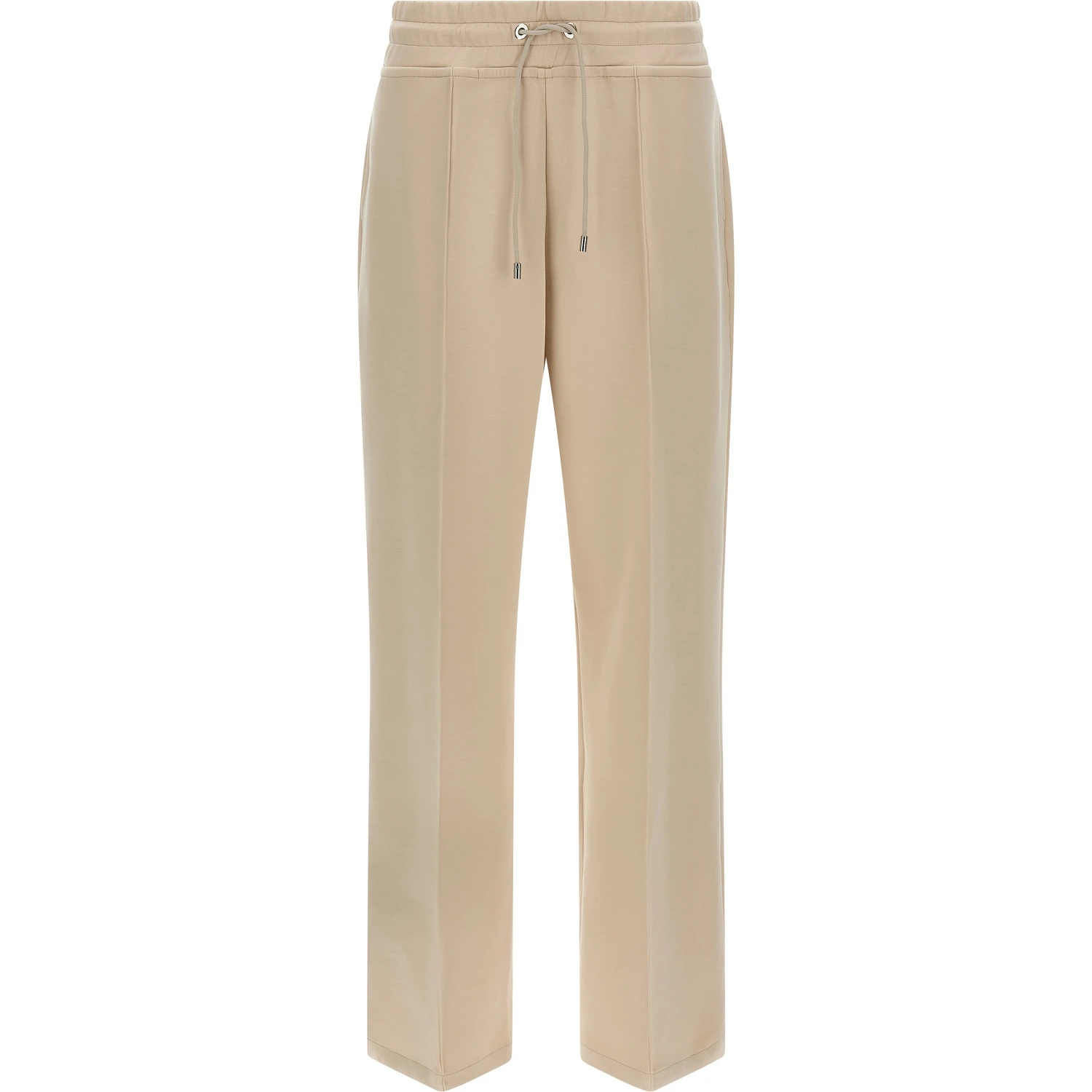 Beige Cotton Joggers (Workout Pants)